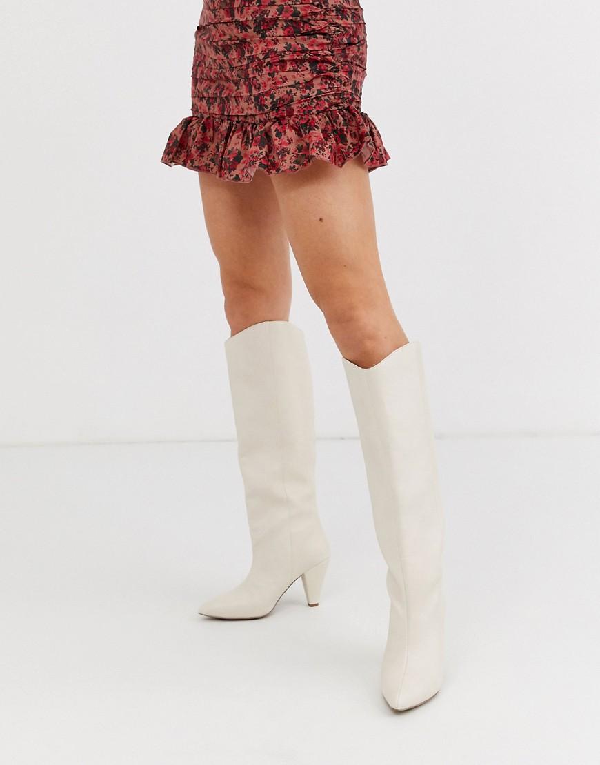 asos cream boots