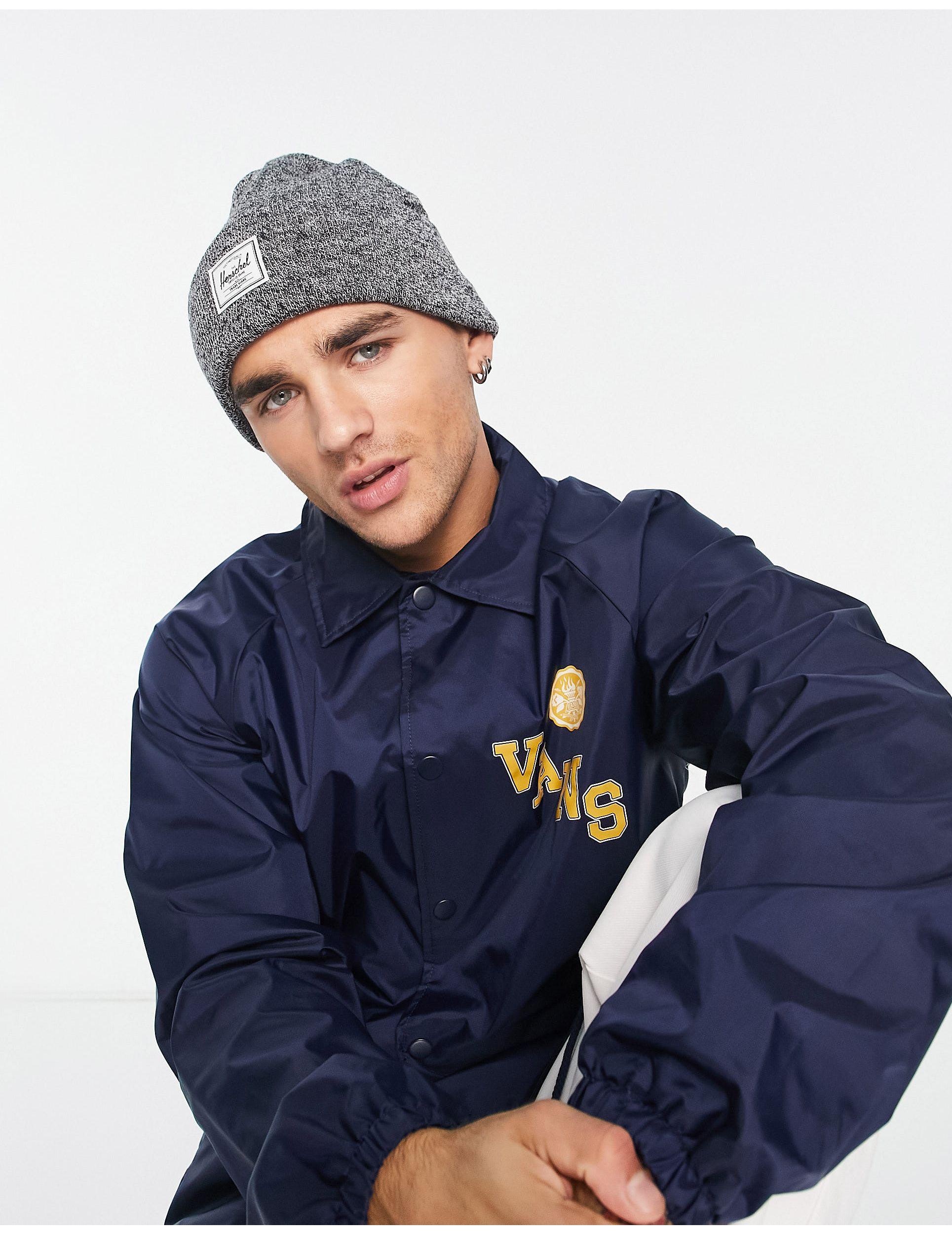 herschel blue beanie