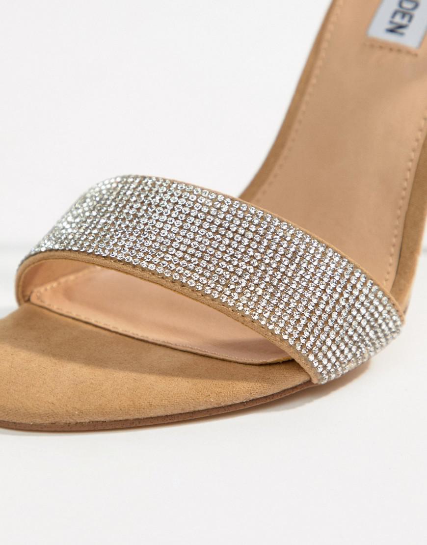 steve madden exclusive fierce rhinestone slingback heeled sandals
