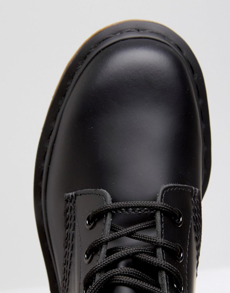 dr martens 101 smooth black
