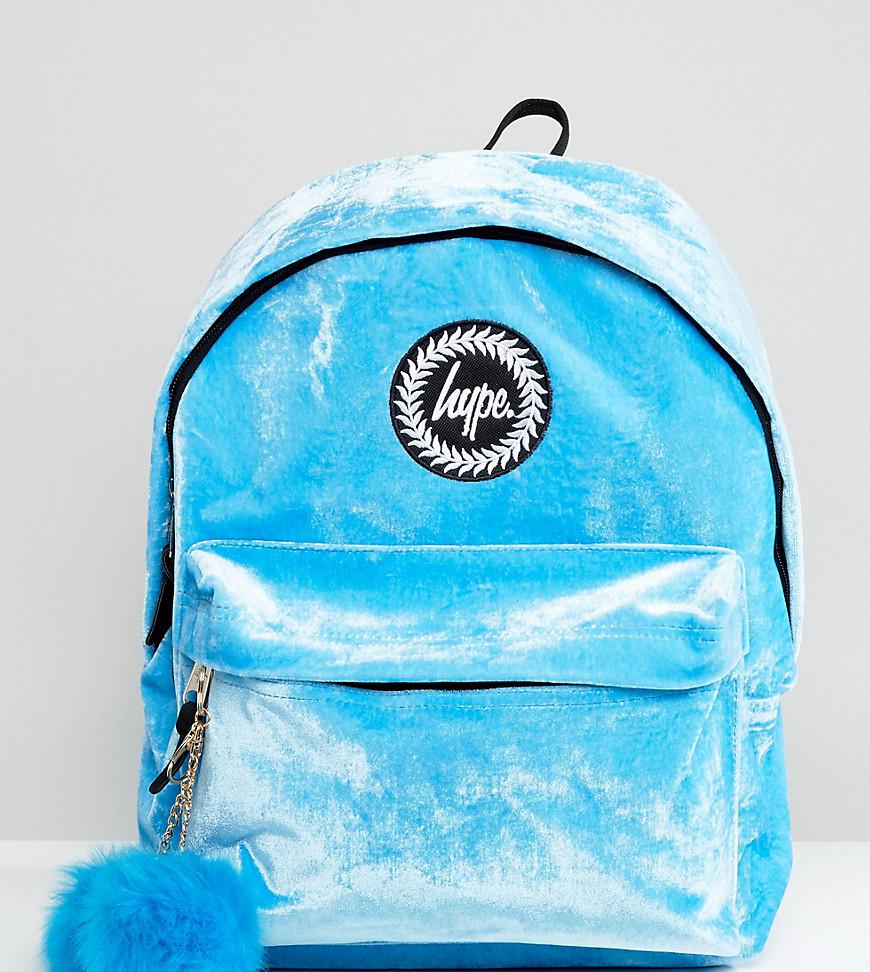 hype velvet backpack