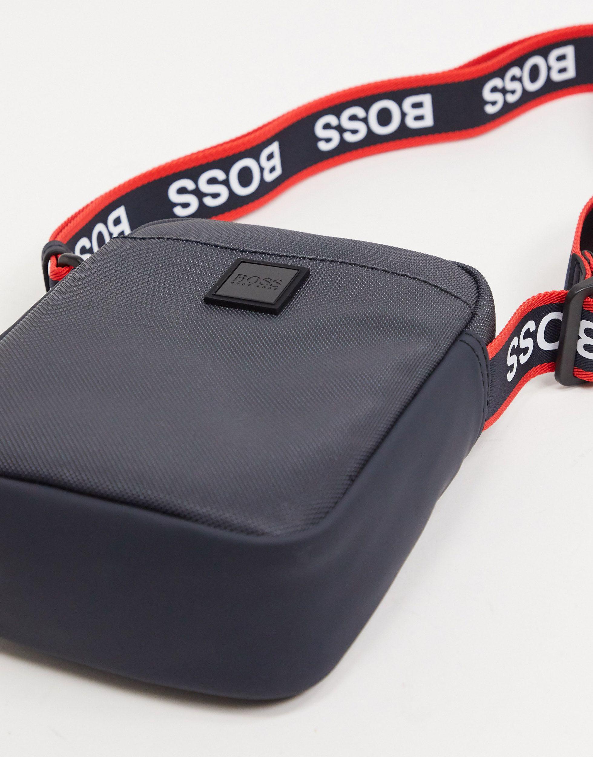 Hugo boss deals flight bag