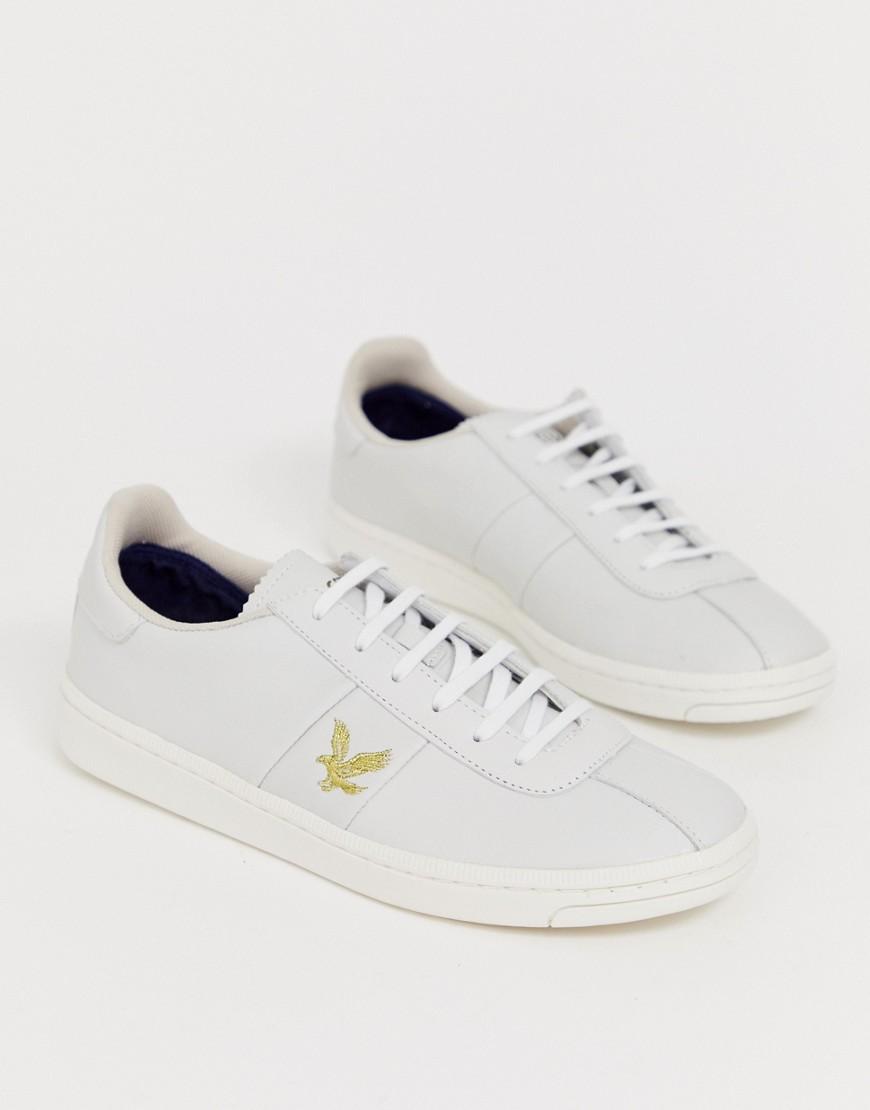 lyle and scott trainers white 2670af