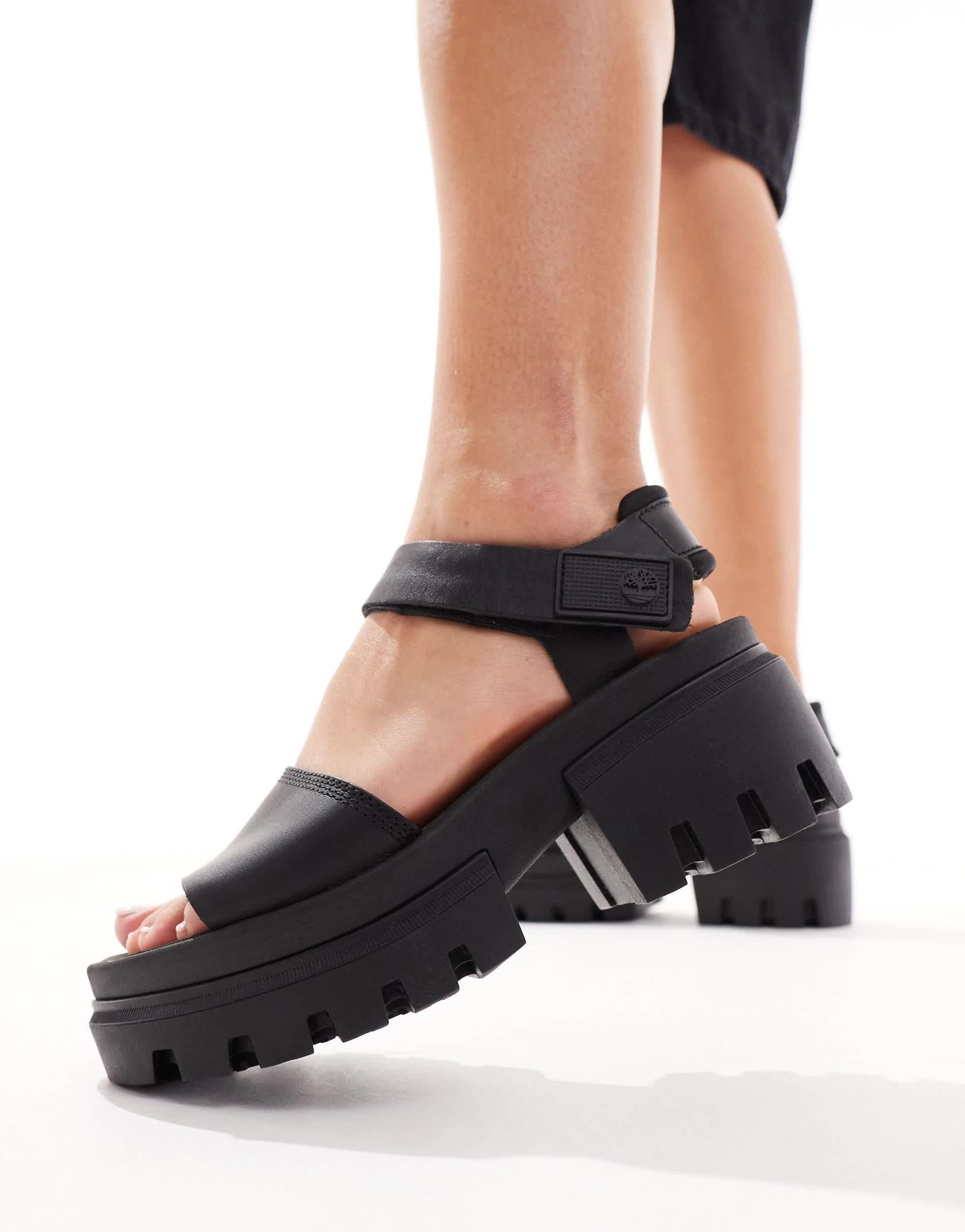 Timberland hakken zwart sale