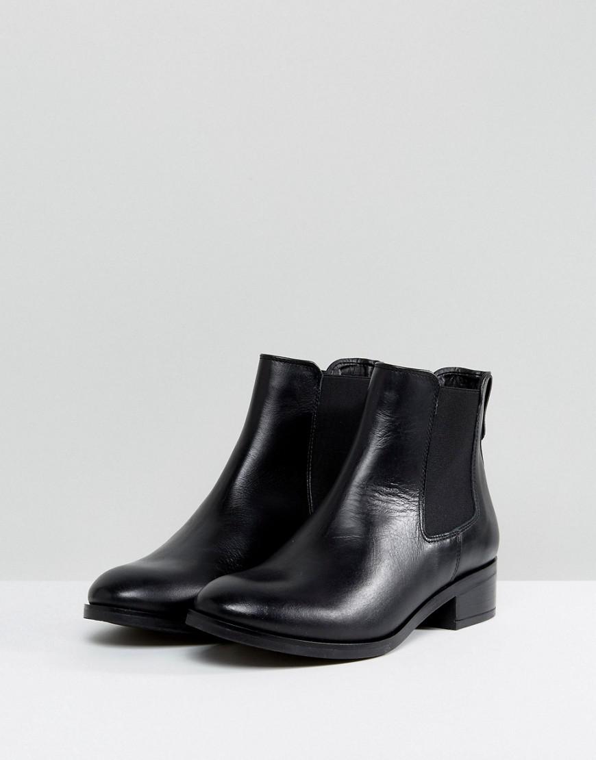 ekspertise bevægelse kapsel ALDO Meaven Leather Chelsea Ankle Boots in Black - Lyst