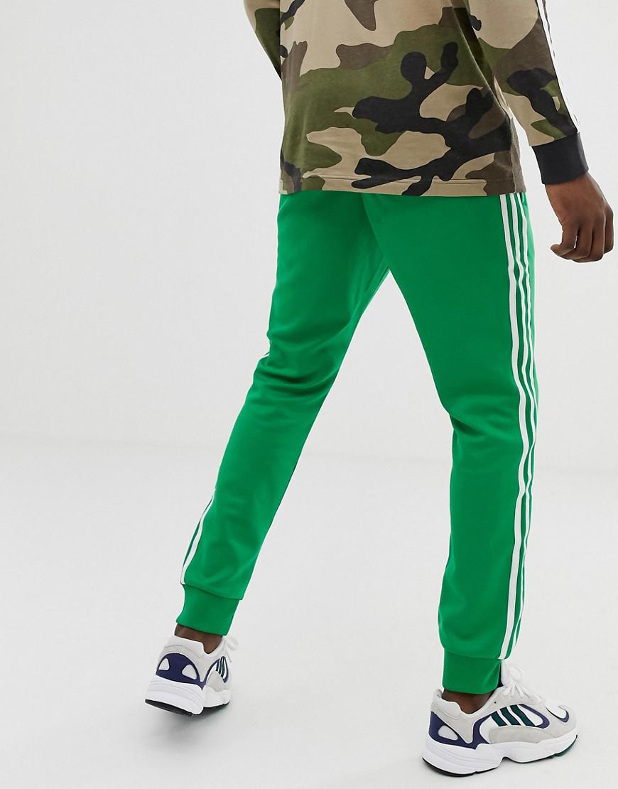 adidas original 3 stripe skinny joggers