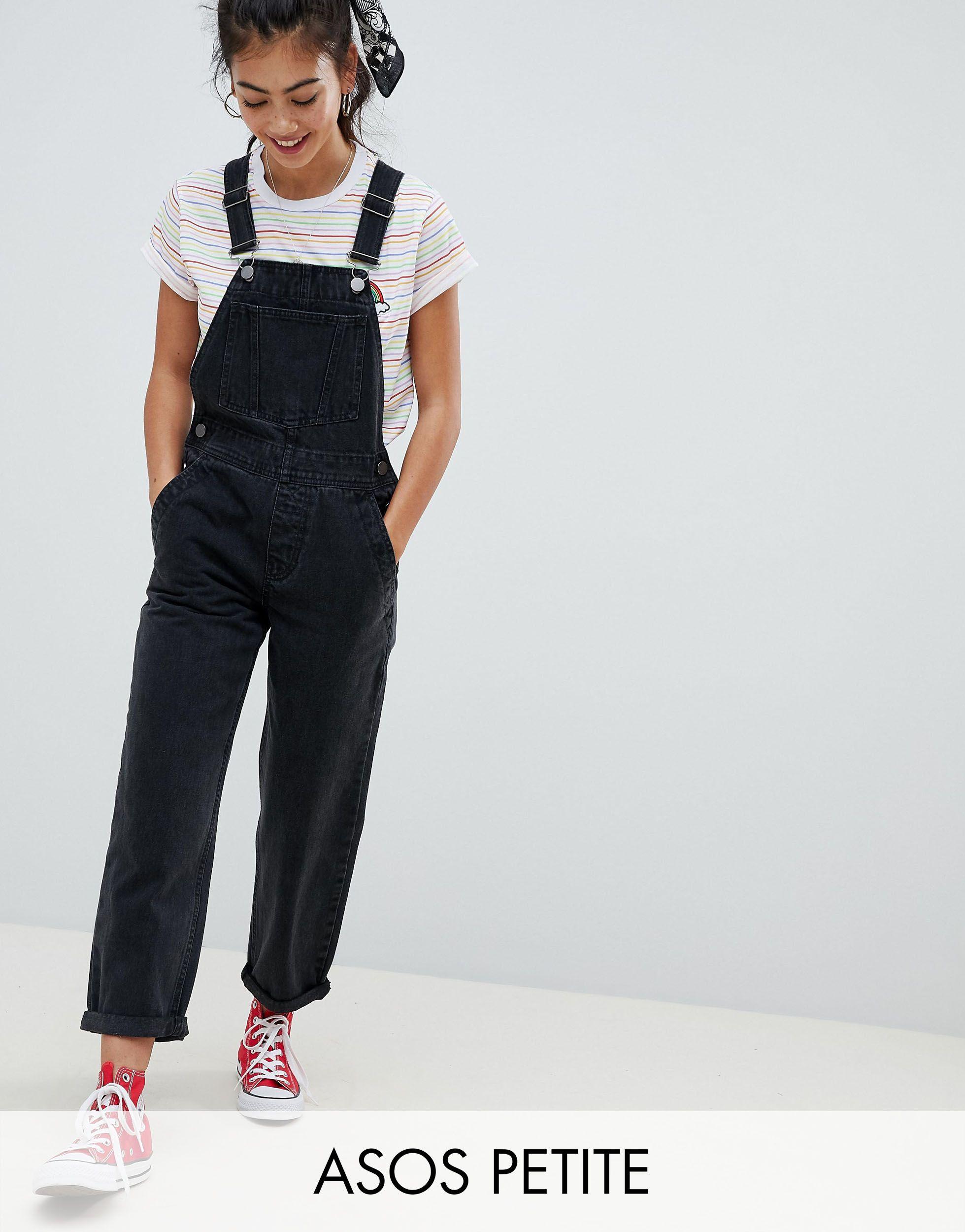 ASOS Asos Design Petite Denim Dungaree 