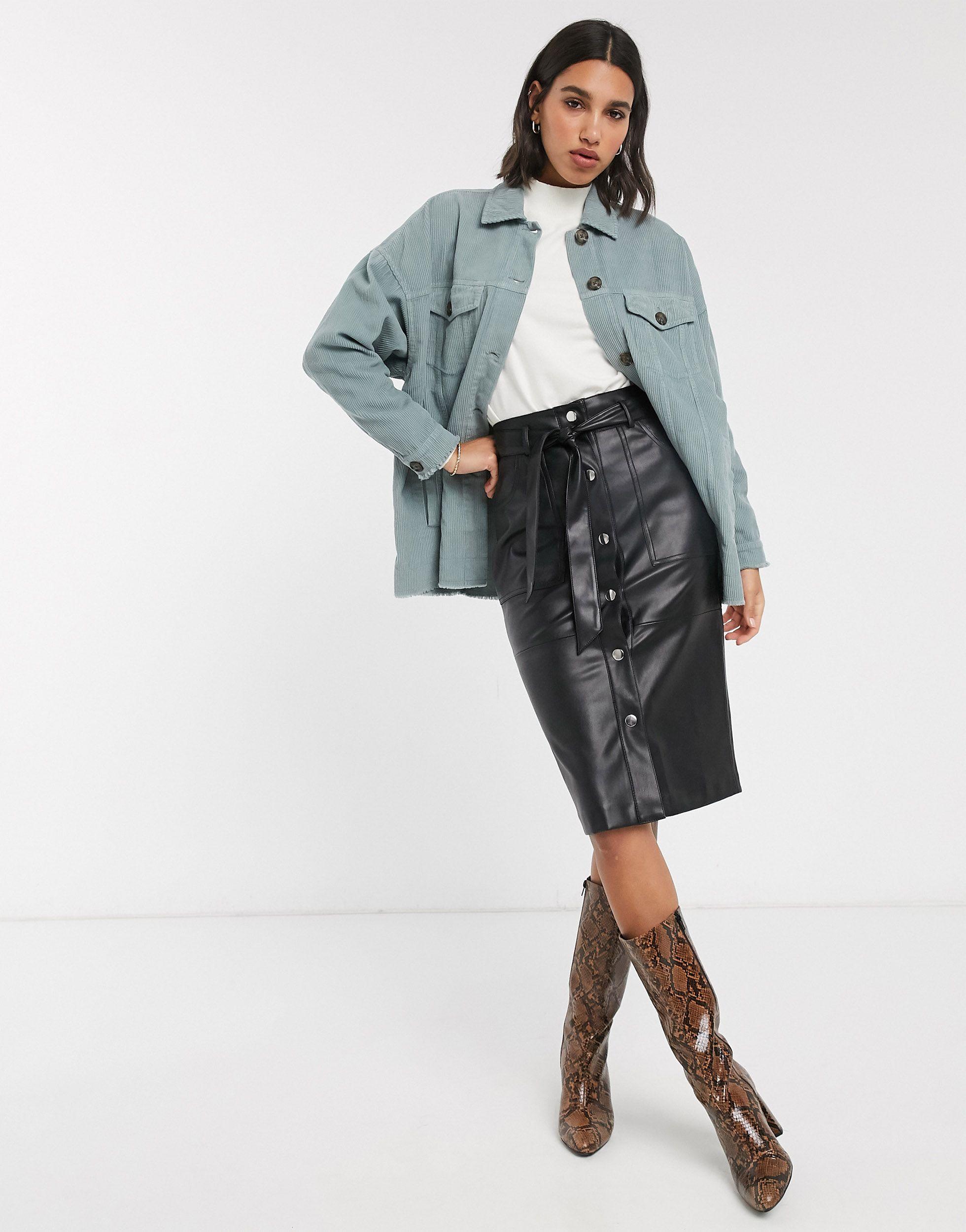 Stradivarius corduroy jacket cheap
