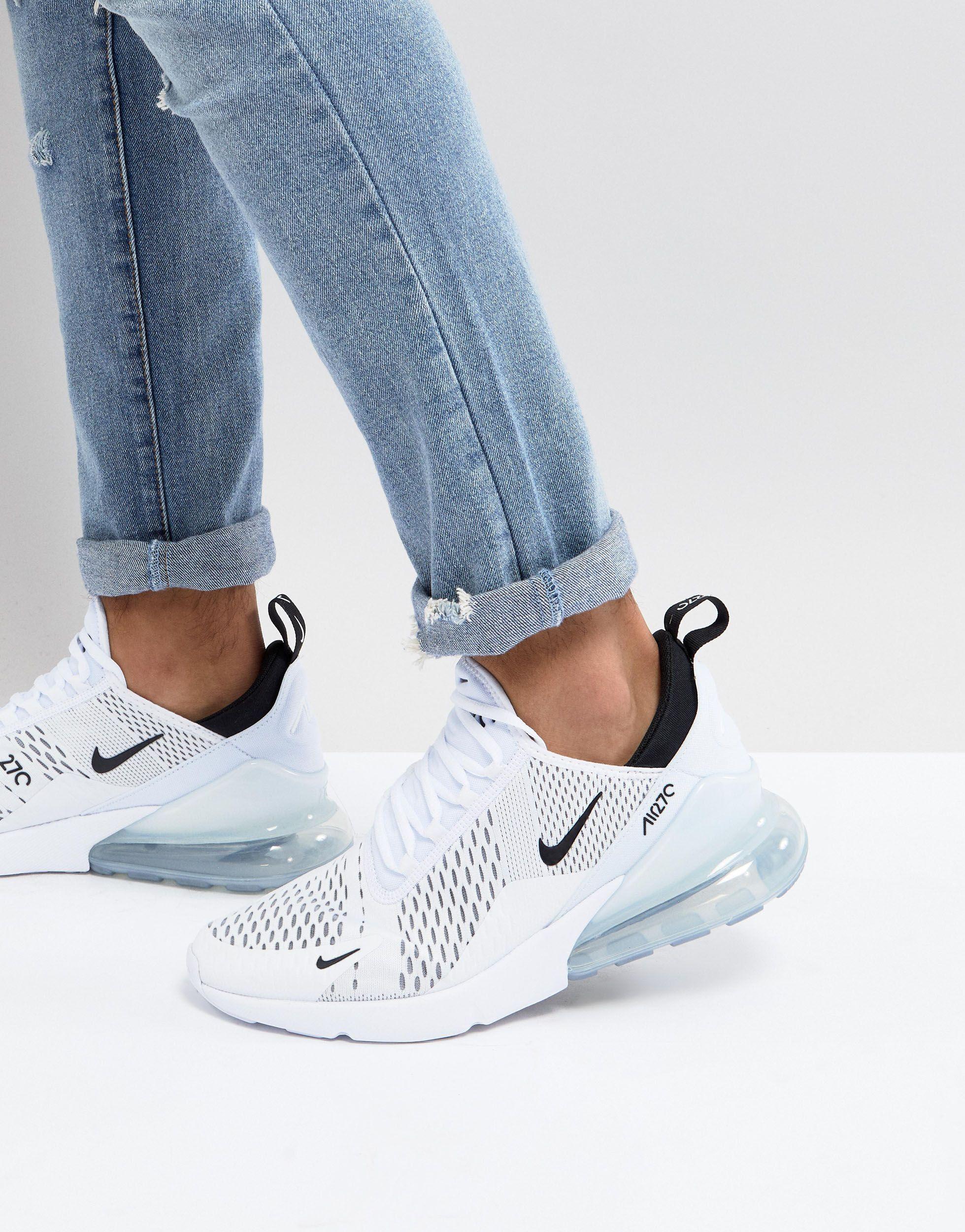 Nike Air 270 Sneakers in White for Men | Lyst