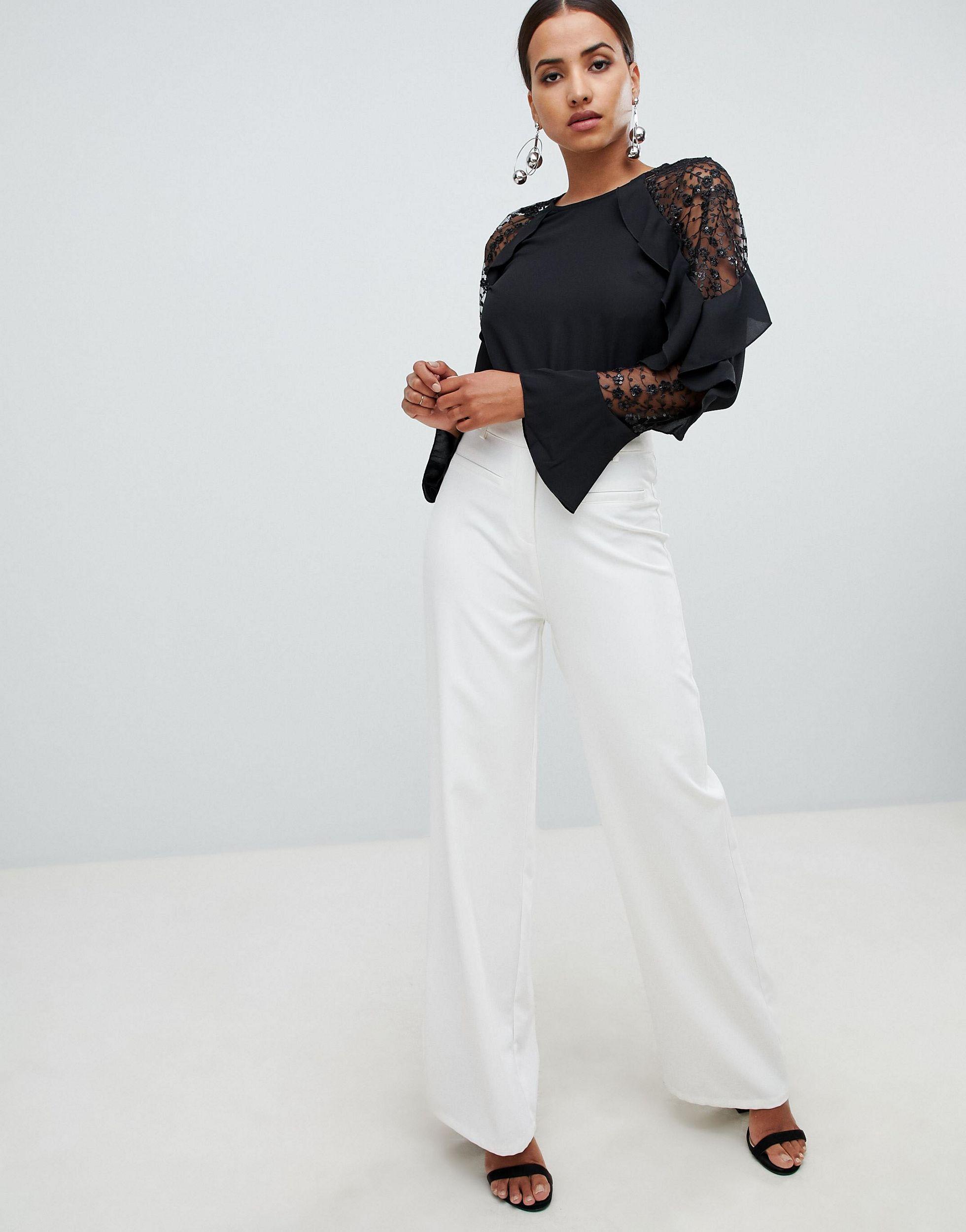 lipsy sequin tops