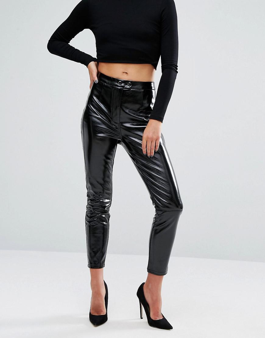 New Look | New Look High Shine Patent Trousers