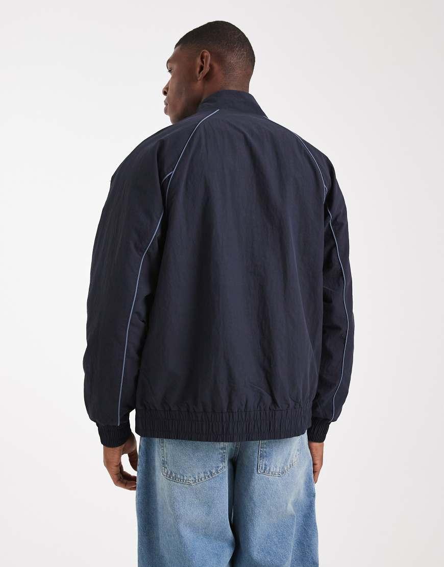 Farah Wavertree Hybrid Track Jacket in Blue for Men | Lyst UK