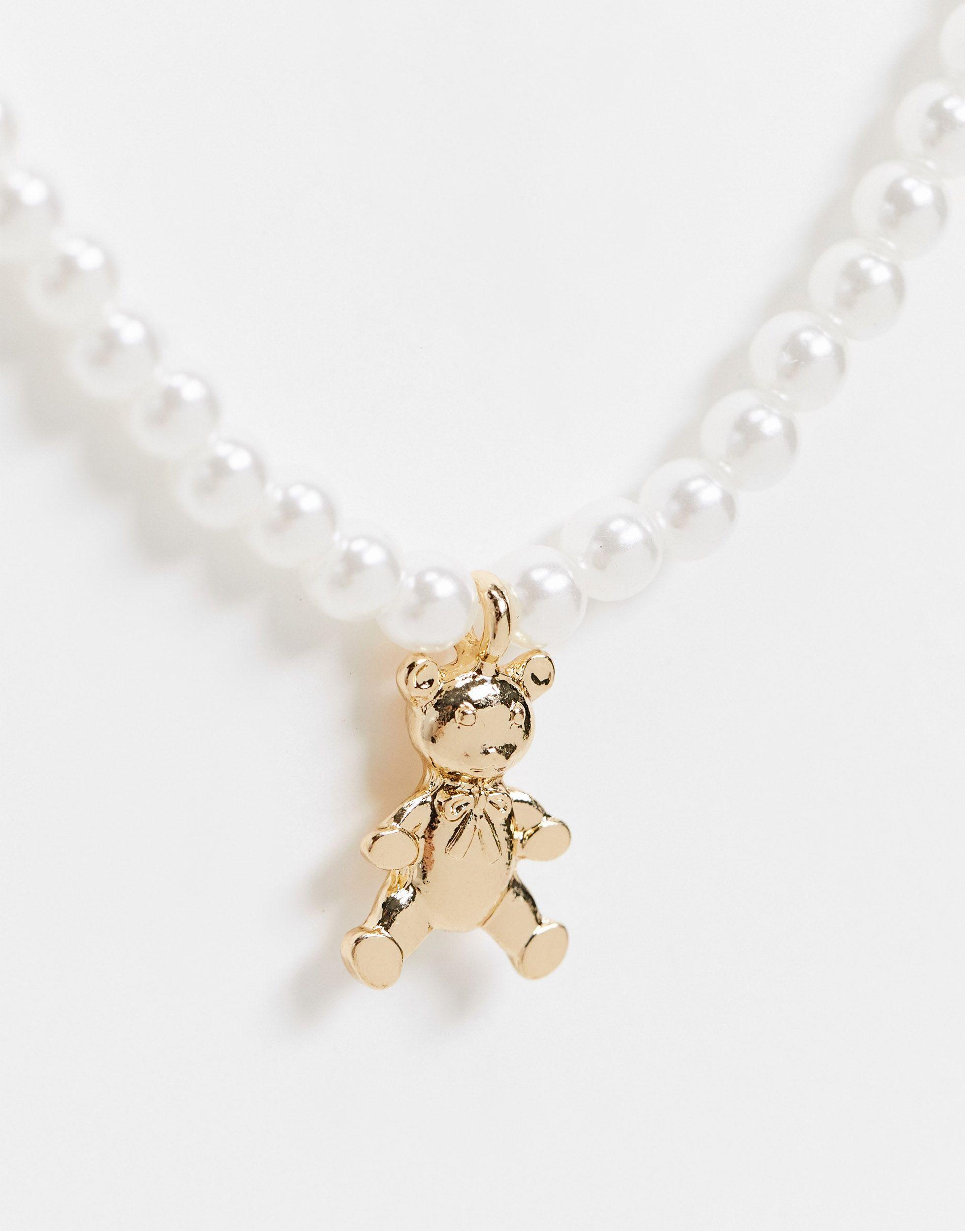 ASOS Asos Design Curve Necklace With 
