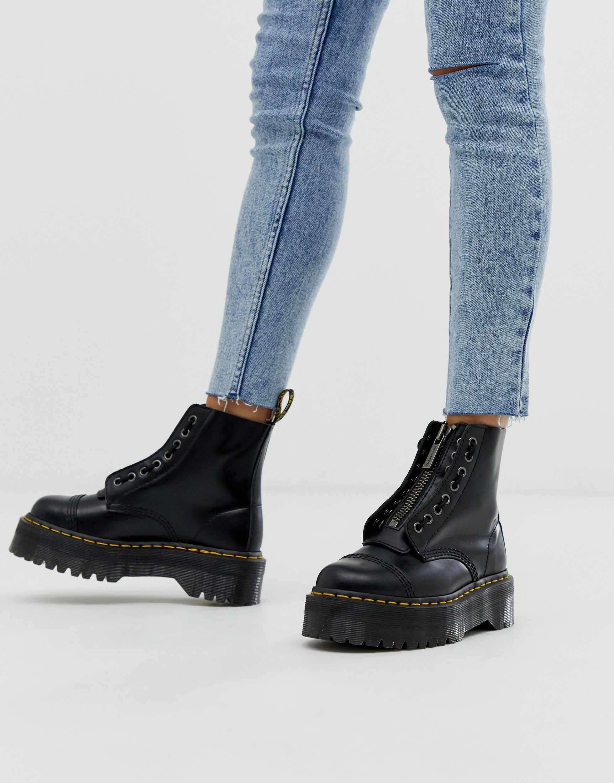 Black sinclair boots sale