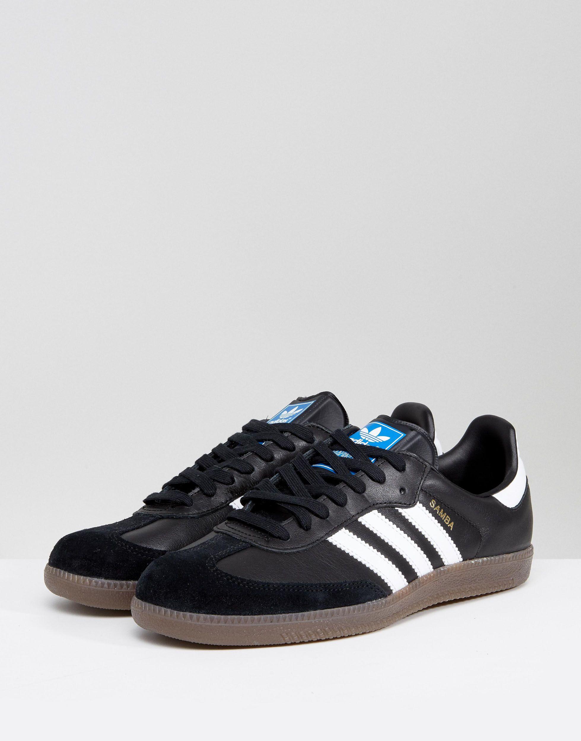 samba trainers black