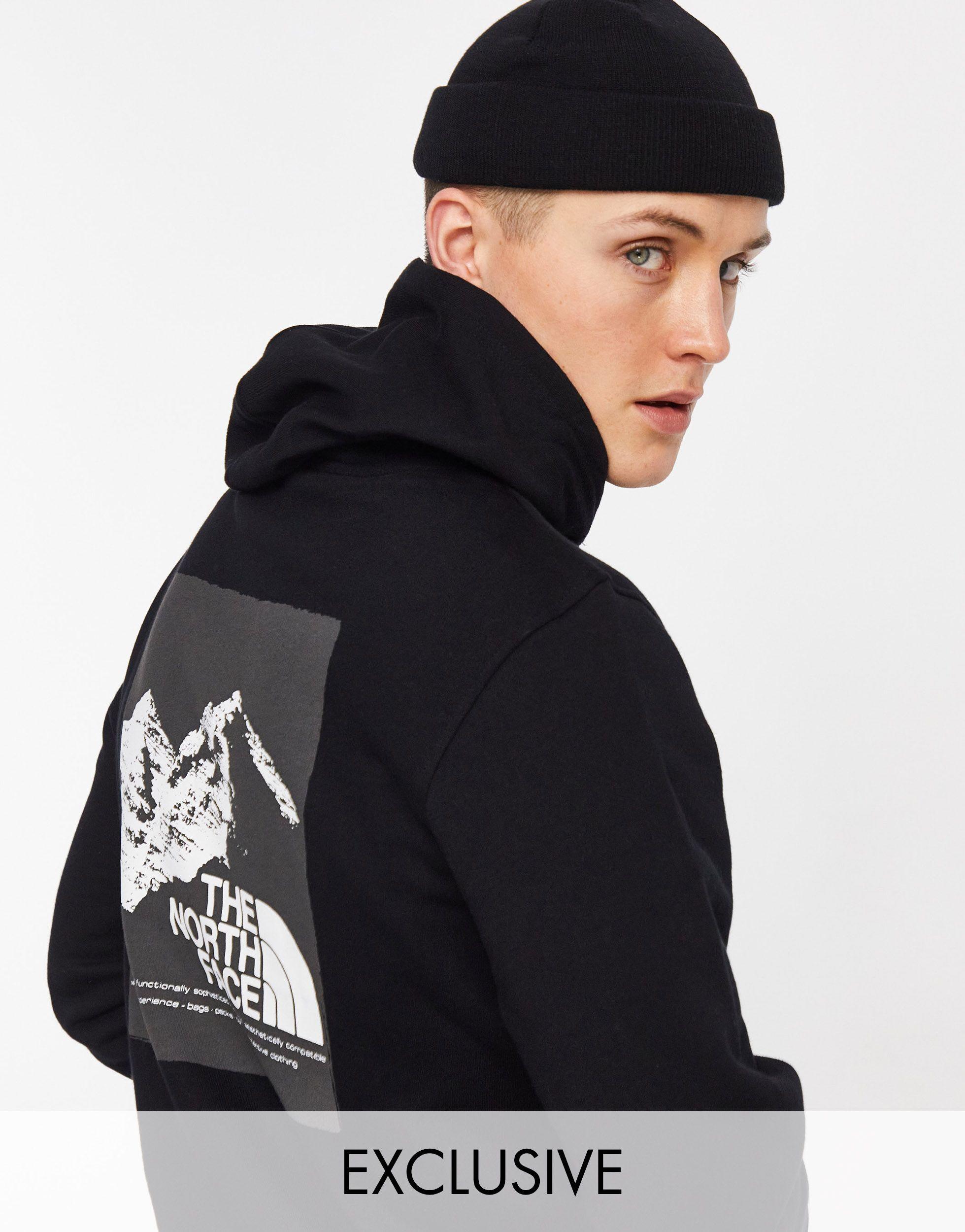north face graphic hoodie