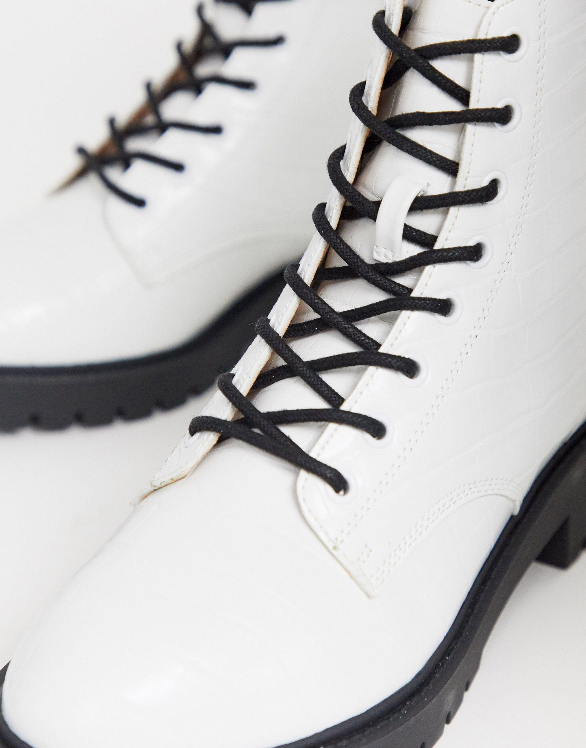 new look white boots