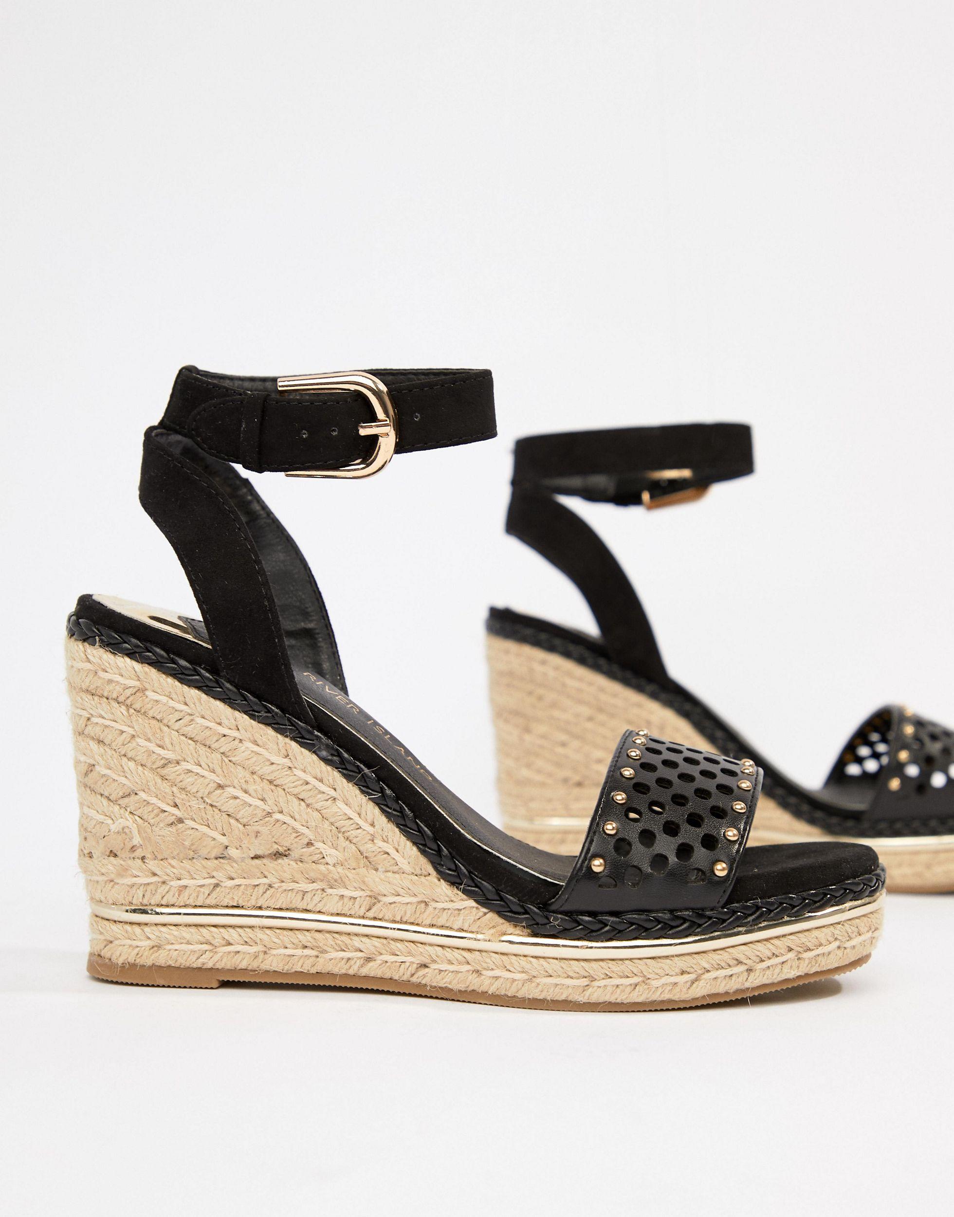 river island wedges asos