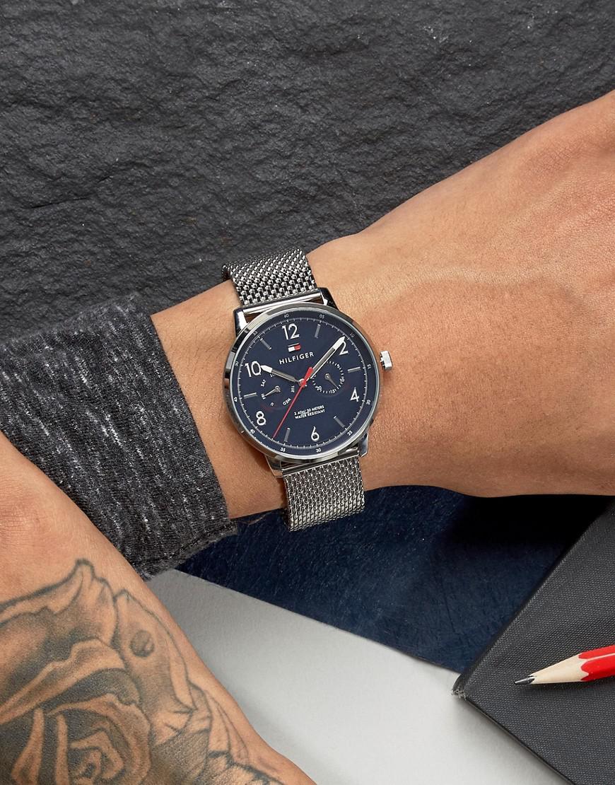 tommy hilfiger men's mesh watch