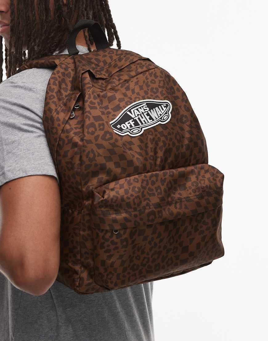 Backpack Vans Leopardo Amazon Vans Leopard Print Backpack Off The