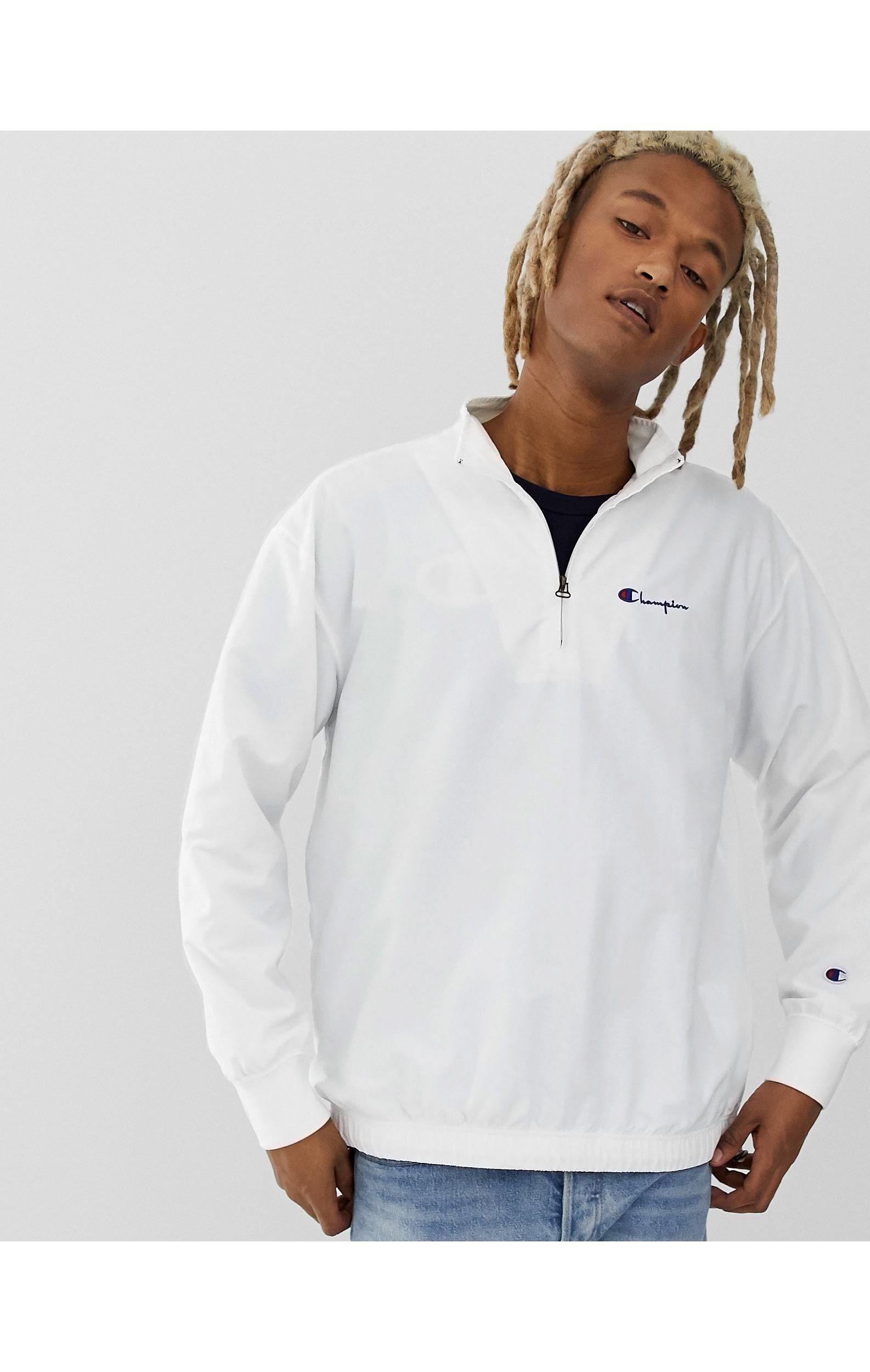 champion half zip coat