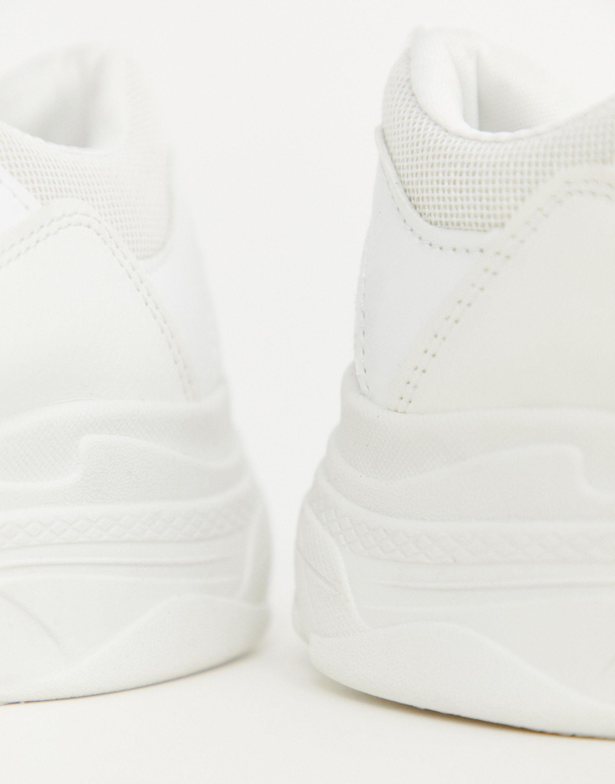 Public Desire Fiyah White Chunky 