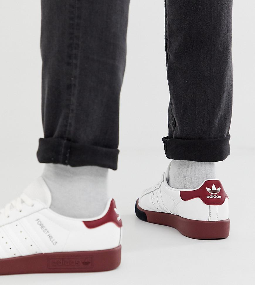 adidas forest hills red