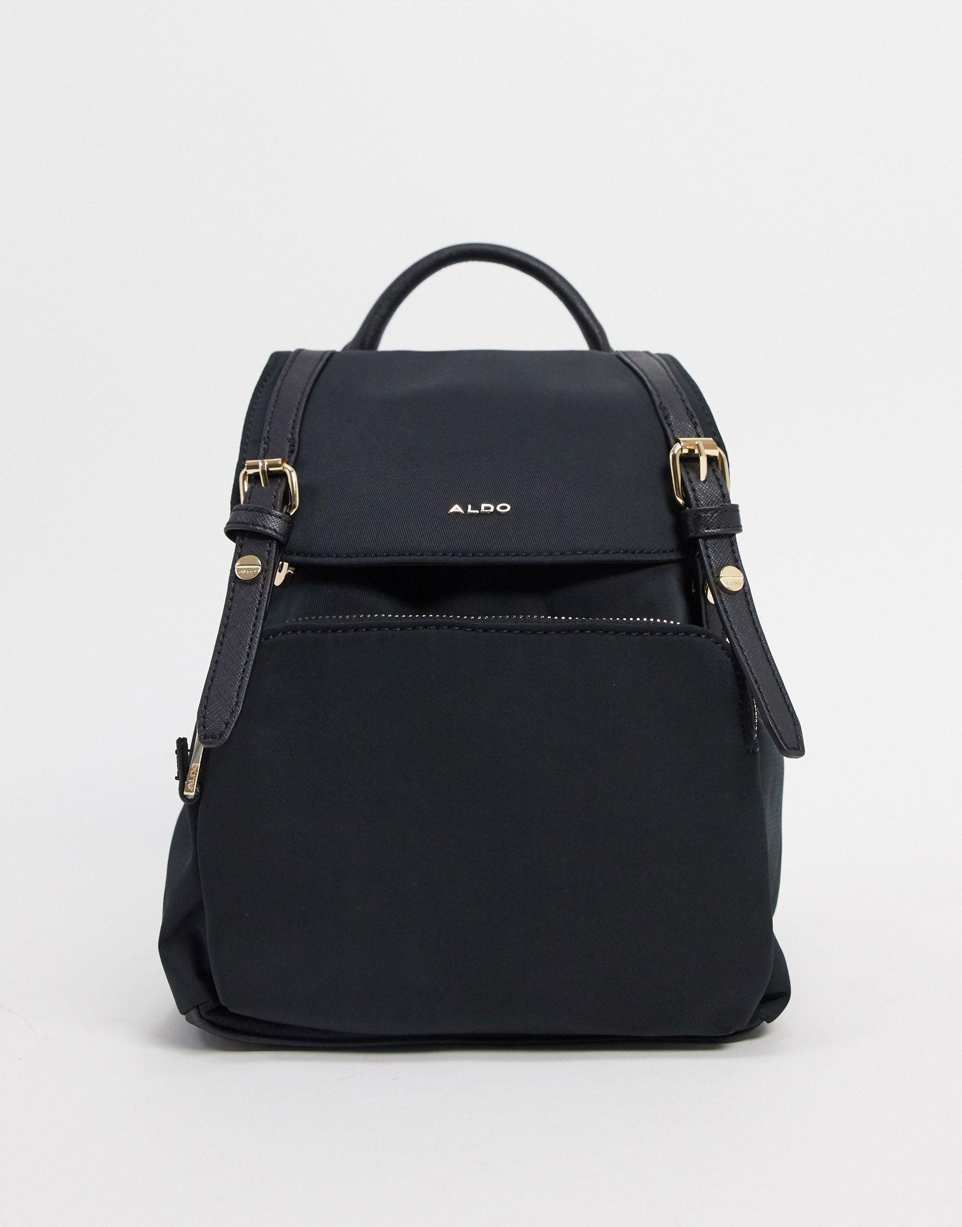 ALDO Rella Backpack With Gold Detailing 