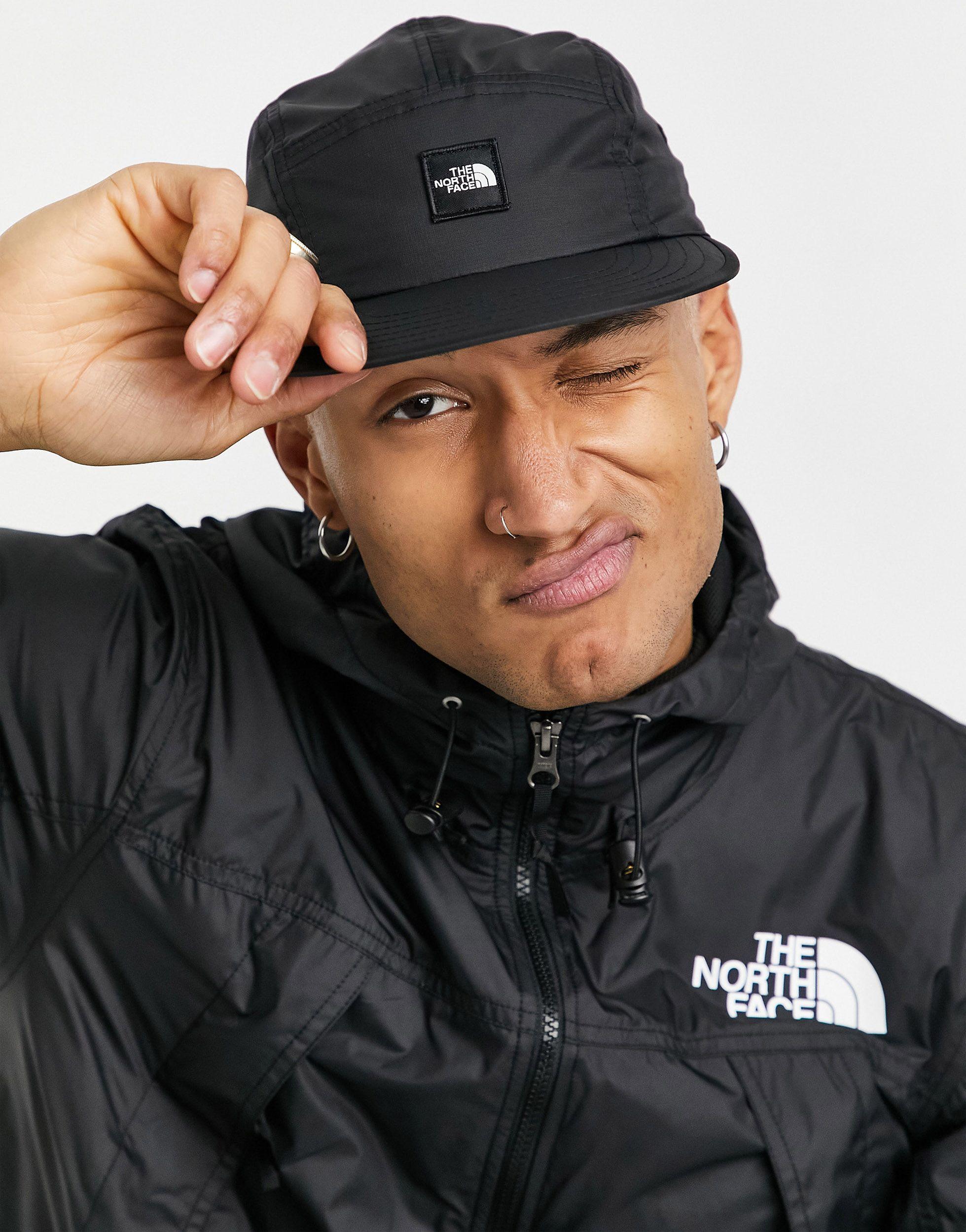 The North Face Street 5 Panel Cap in Black for Men | Lyst UK
