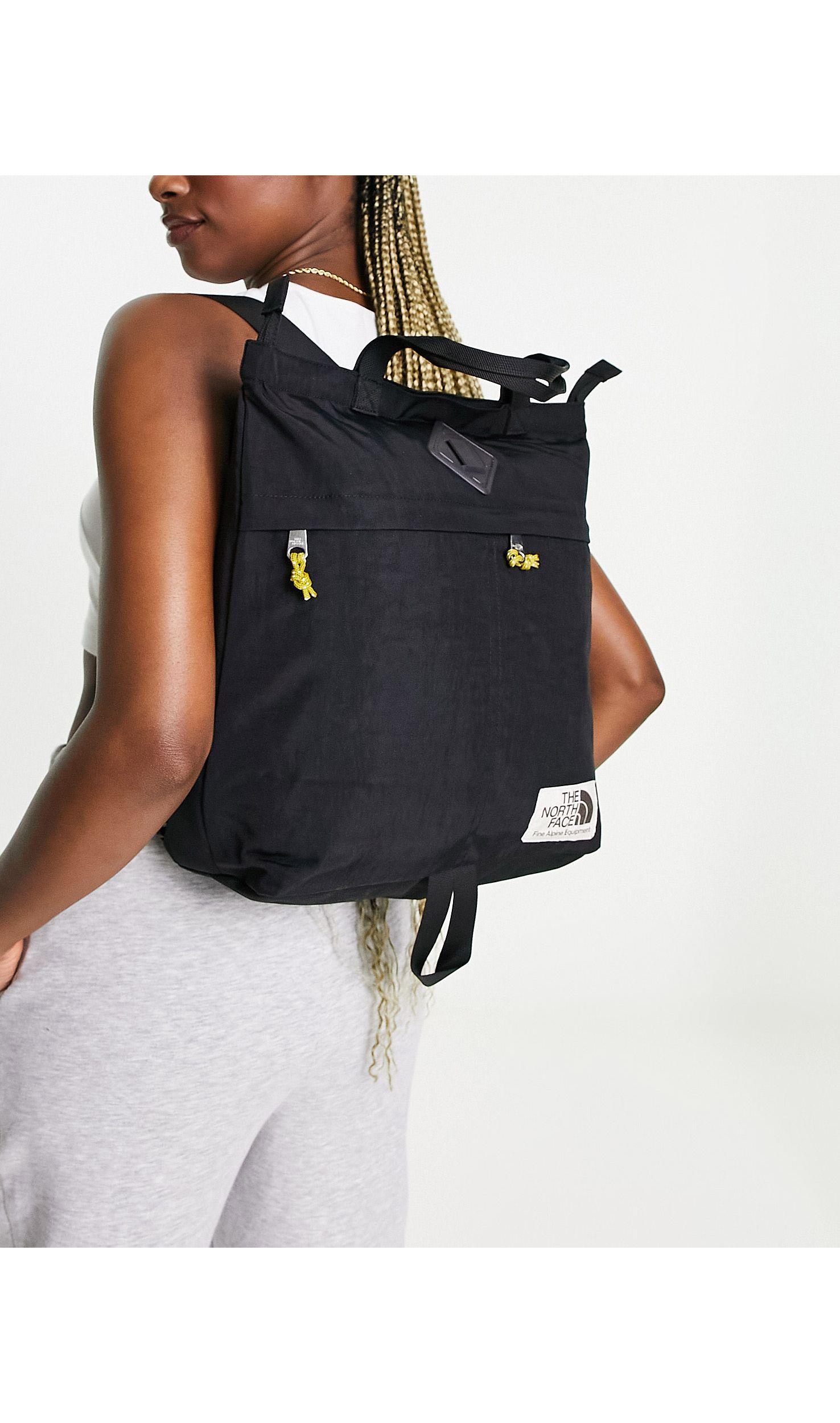 The North Face Heritage Berkeley Tote Backpack in Black | Lyst