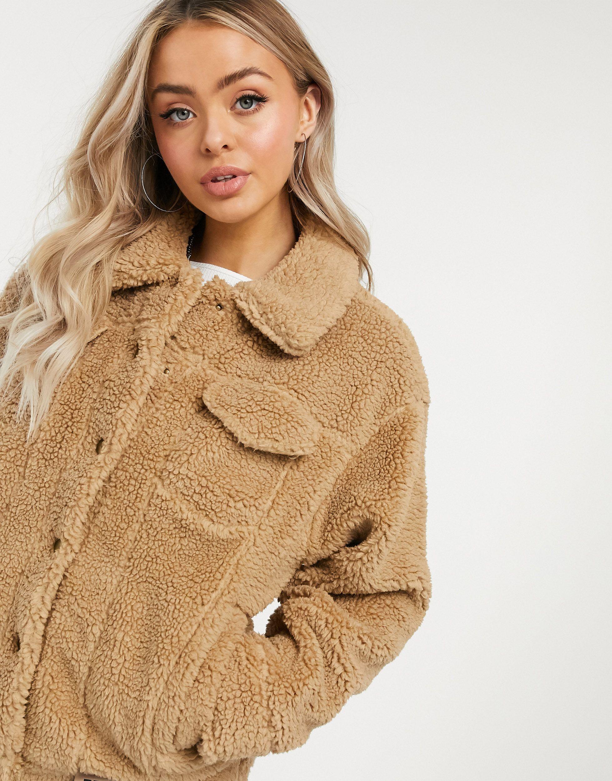 UGG Frankie Teddy Trucker Jacket | Lyst