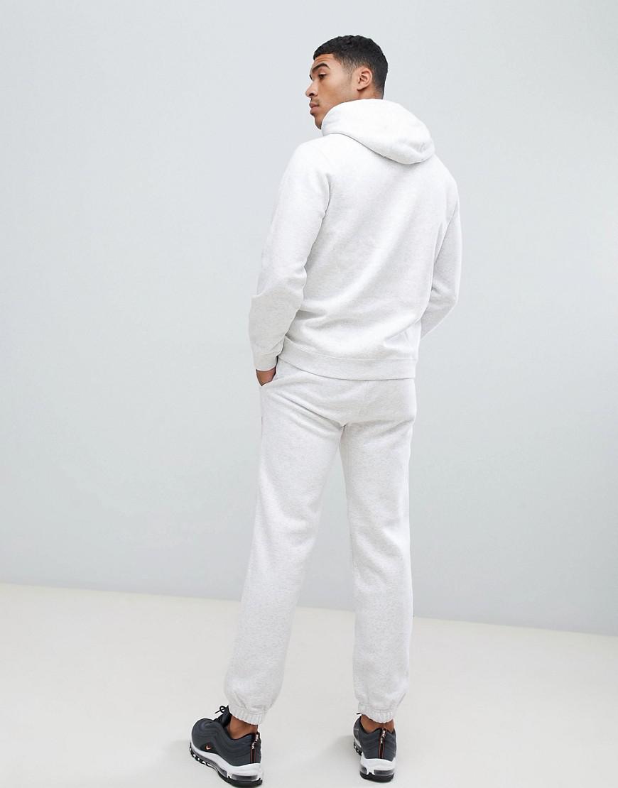 all white nike tracksuit