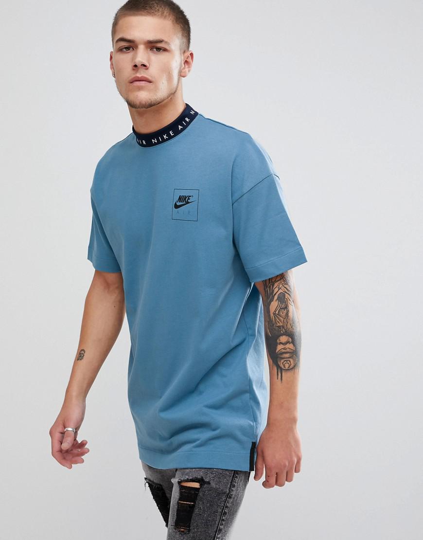 nike air t shirt with neck taping