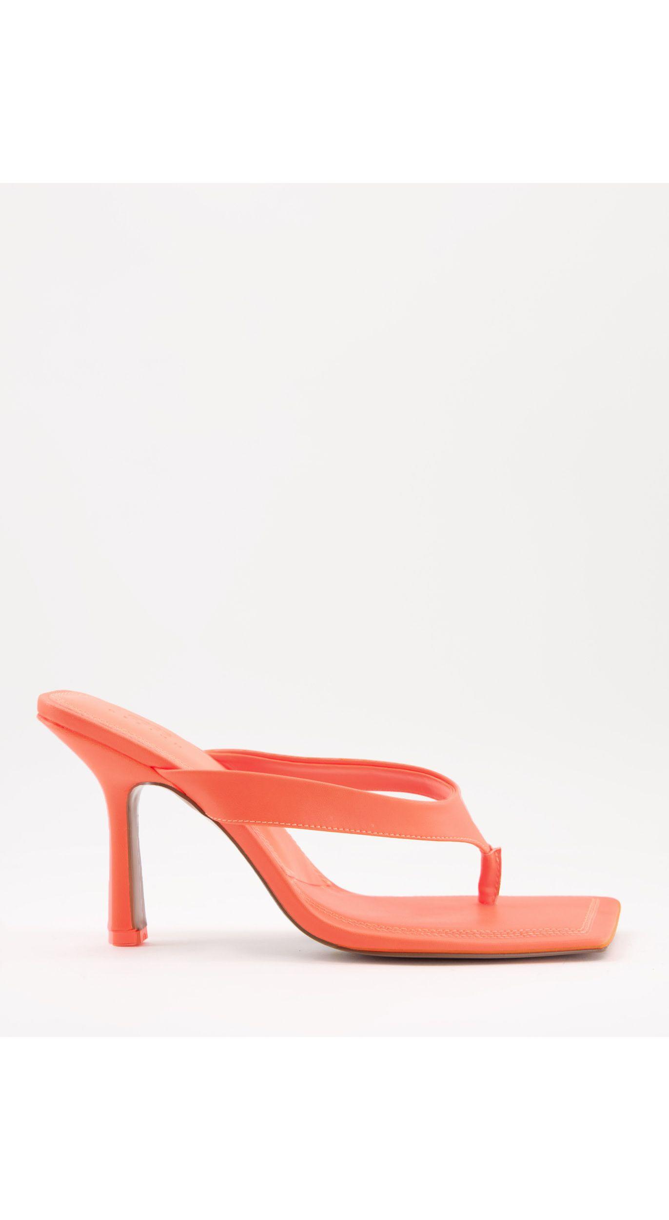 ASOS Nissa Toe Thong Heeled Sandals in 