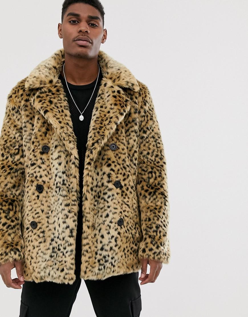 cheetah peacoat