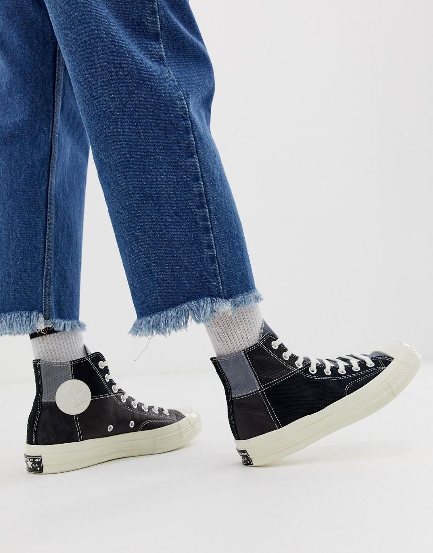 Zapatillas de lona con diseño de patchwork Chuck 70 Converse de Lona de  color Negro para hombre | Lyst