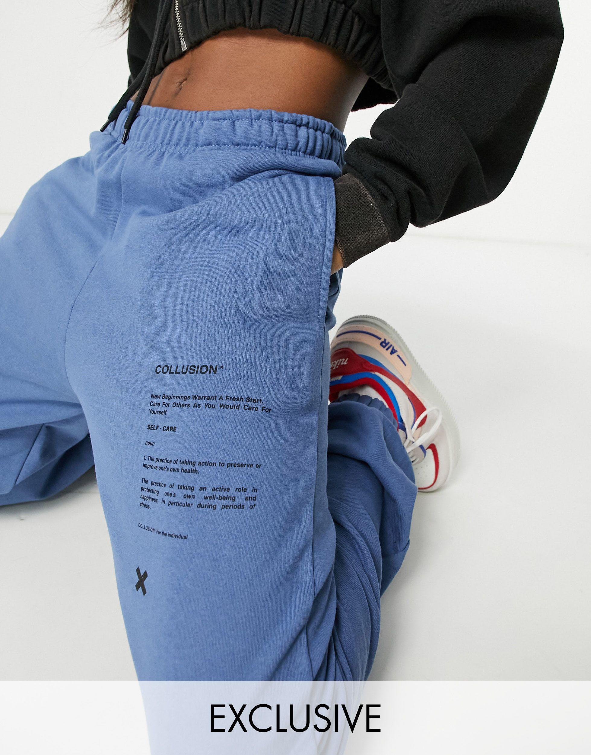 Collusion Unisex S Oversized joggers 