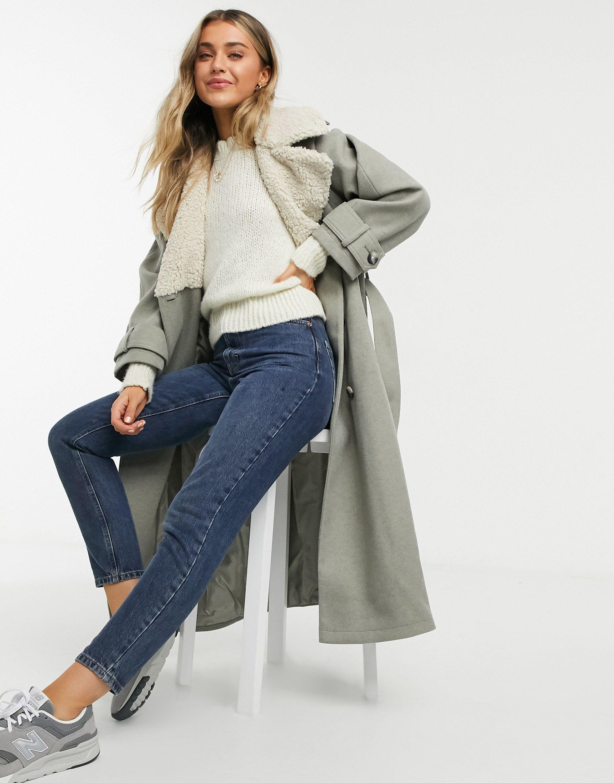 borg maxi coat
