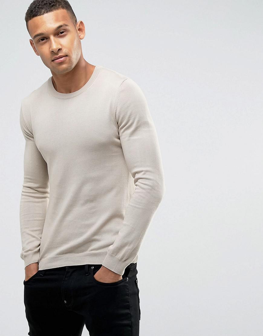 muscle fit sweater