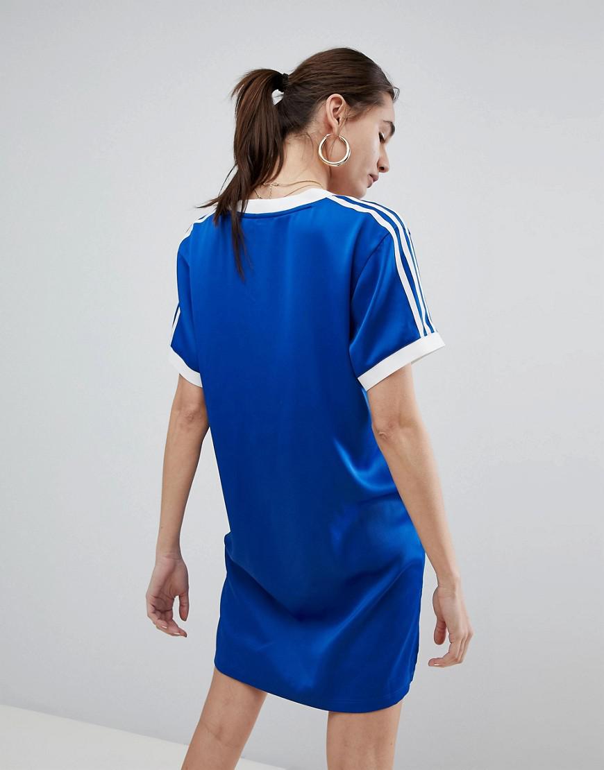 adidas Originals Fashion League Dress In Blue | Lyst
