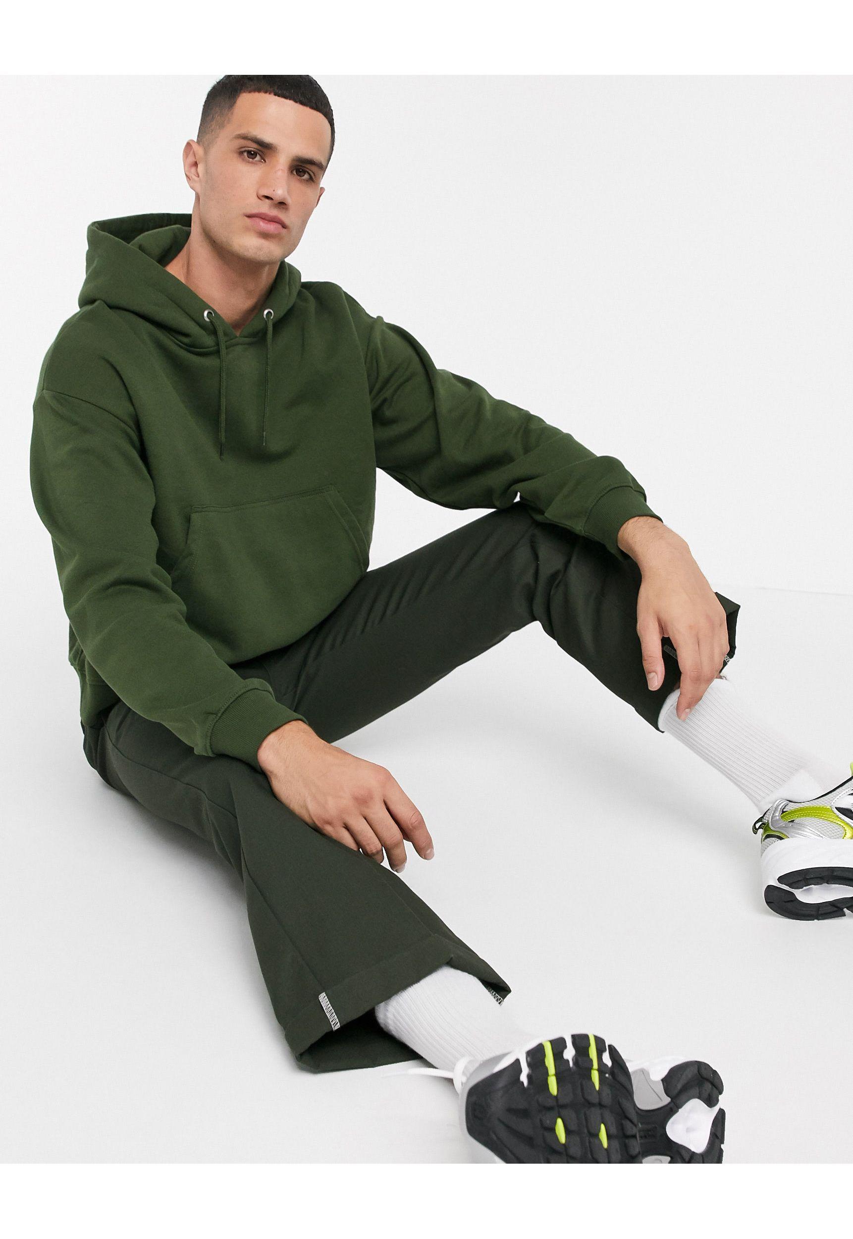 weekday bird hoodie brown