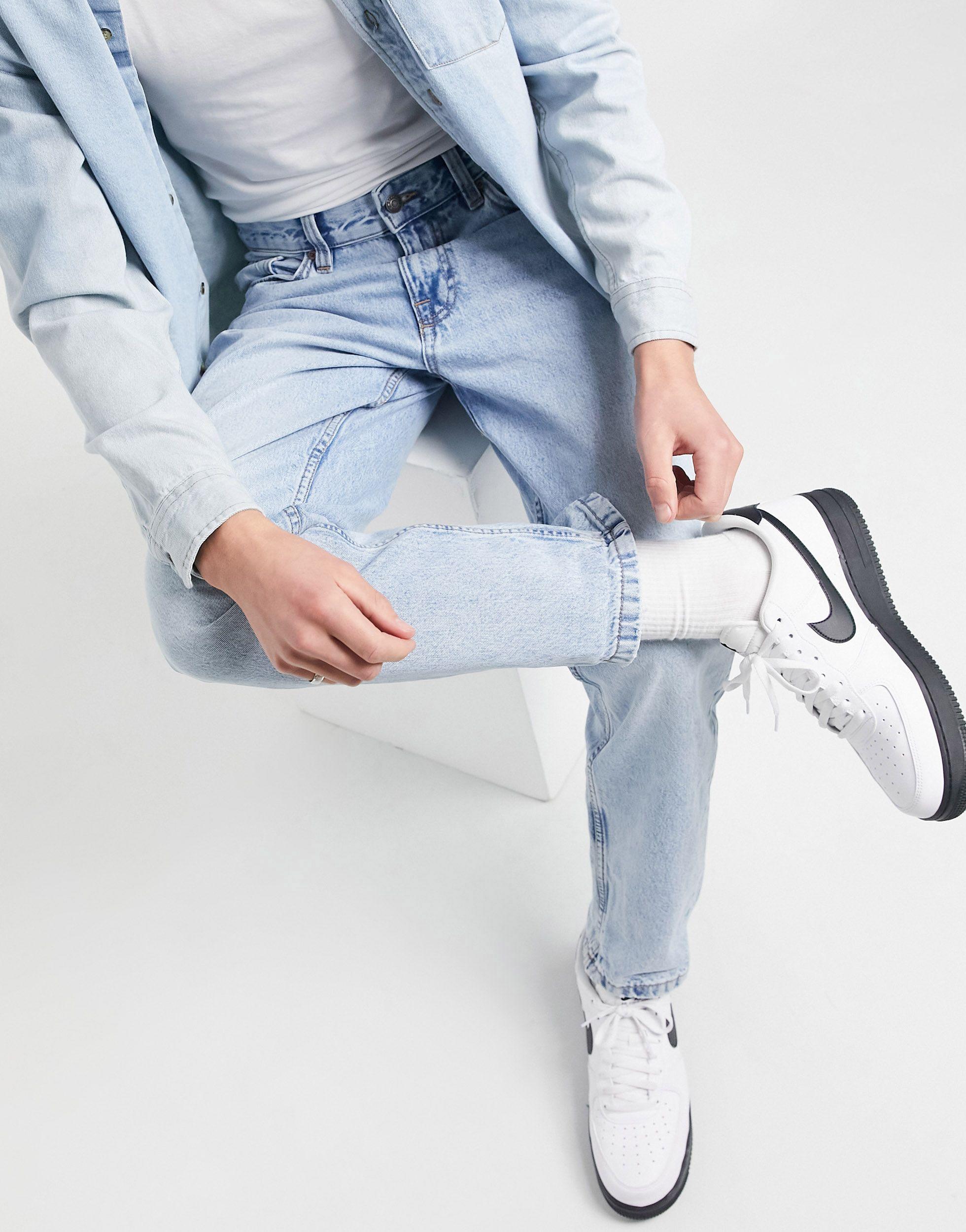 Bershka Denim Vintage Straight Fit 