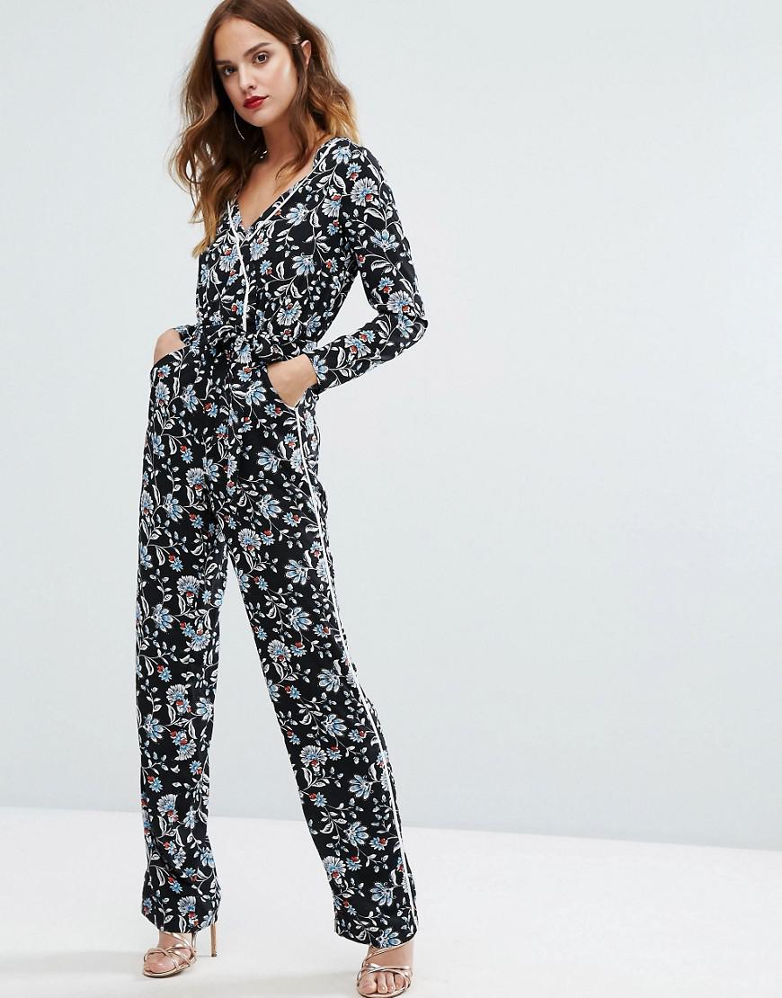 lipsy wrap culotte jumpsuit