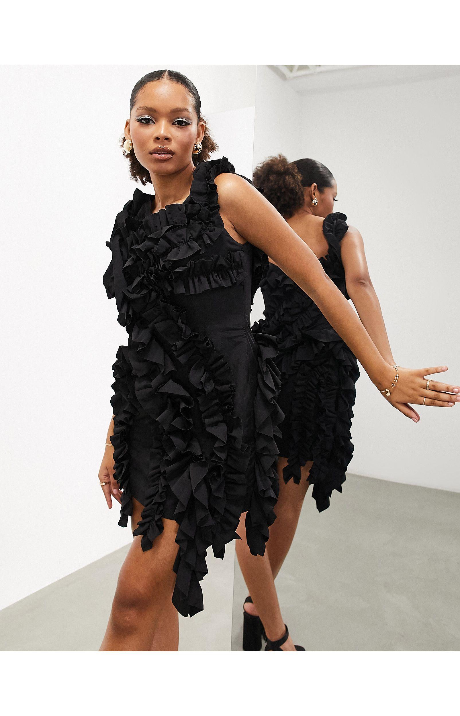 Ruffle 2025 dress asos