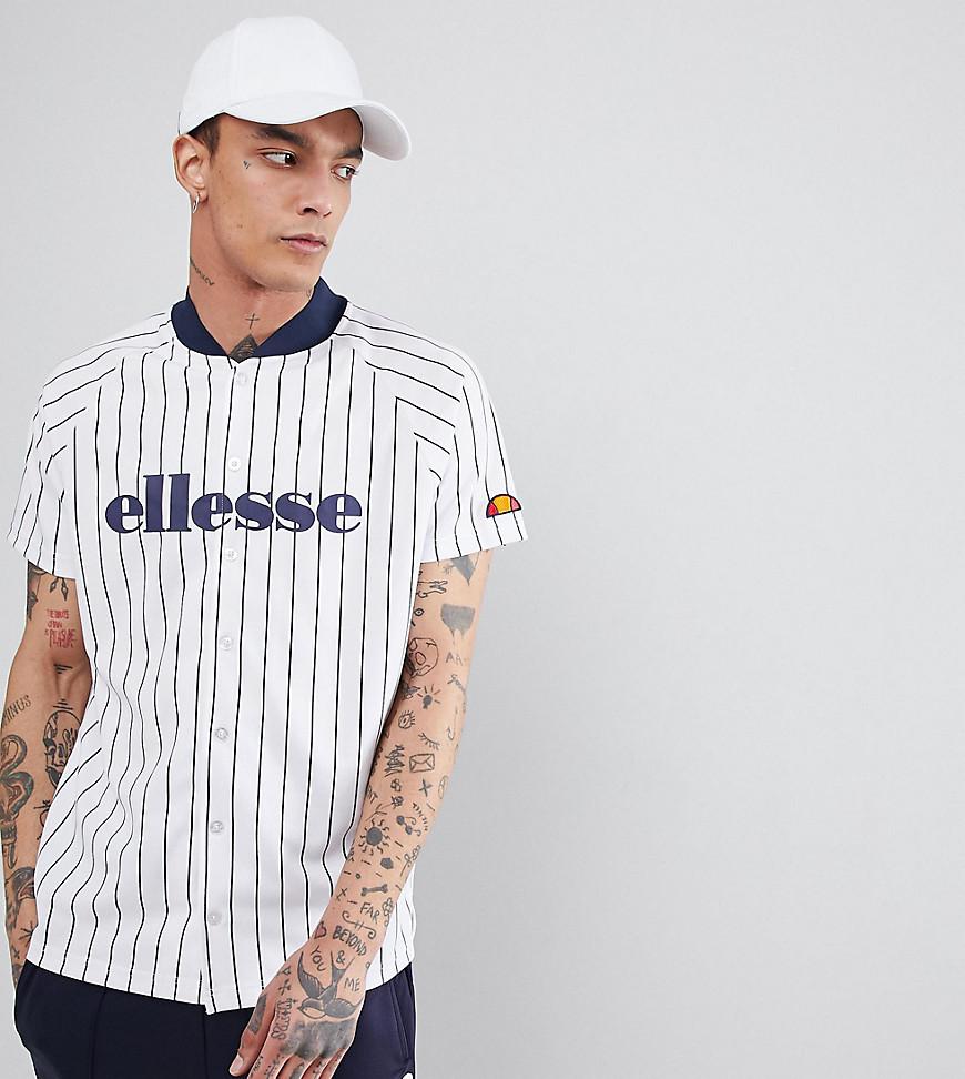 Ellesse Striped Baseball T-shirt In 