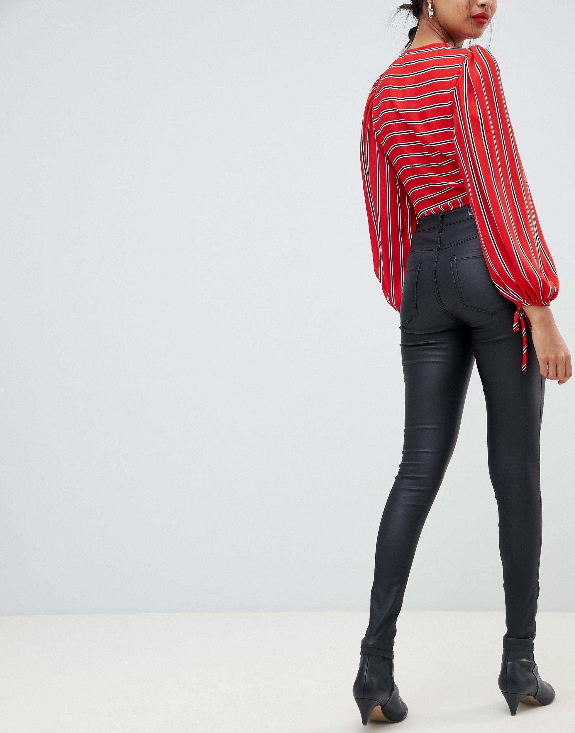 only skinny jeans high waist