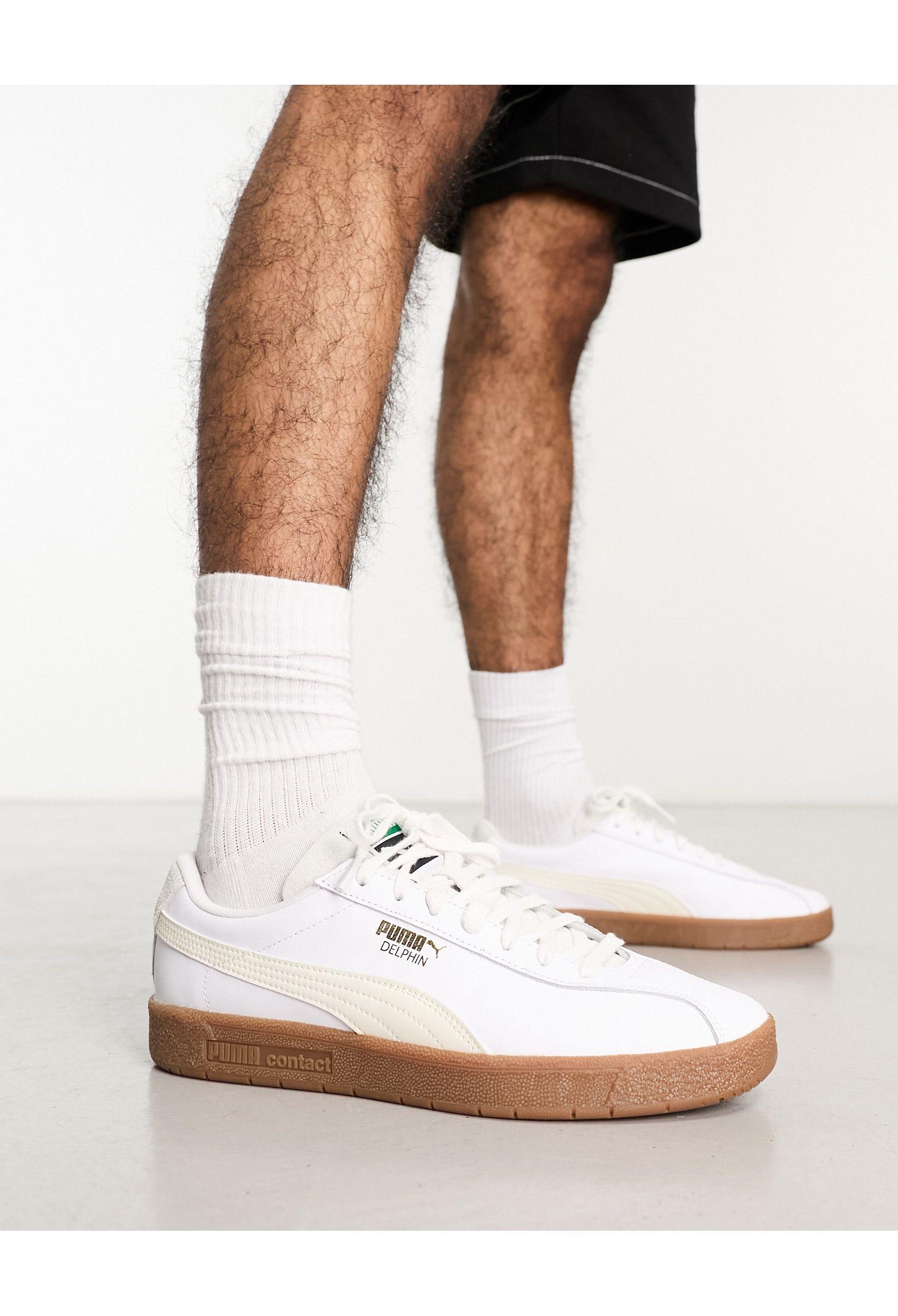 Delphin sneakers bianche con suola da Uomo di PUMA in Bianco
