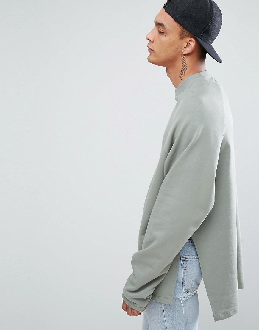 split side sweatshirt