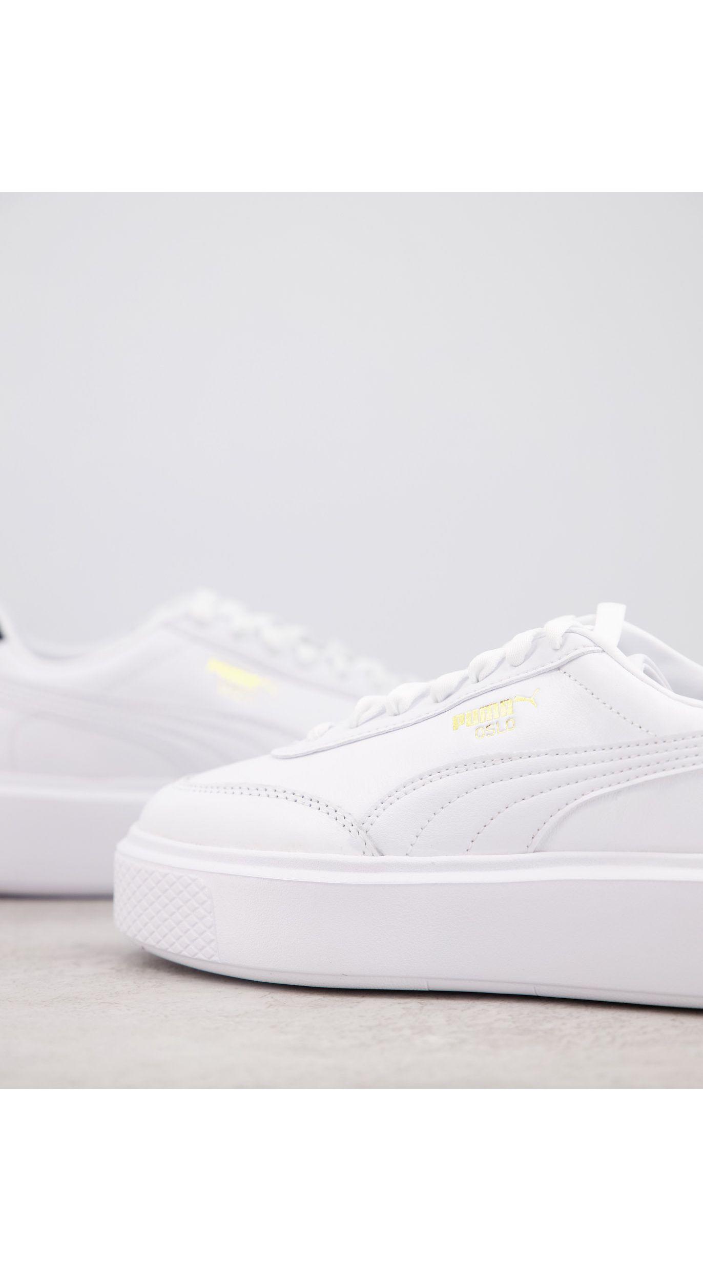 PUMA Rubber Oslo Femme Trainers in White - Save 36% - Lyst