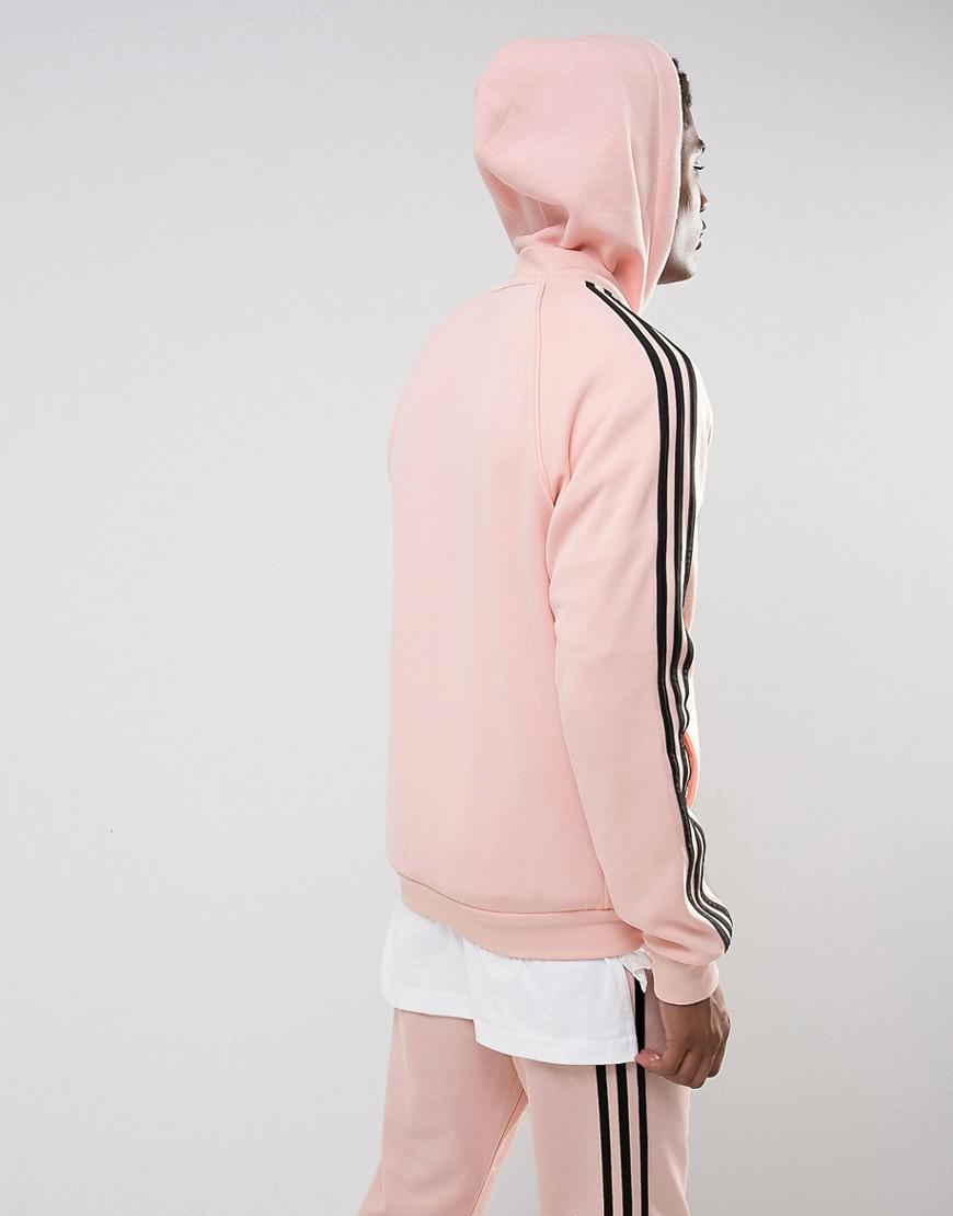 adidas Originals Superstar Track Jacket In Pink Bs4491 for Men | Lyst